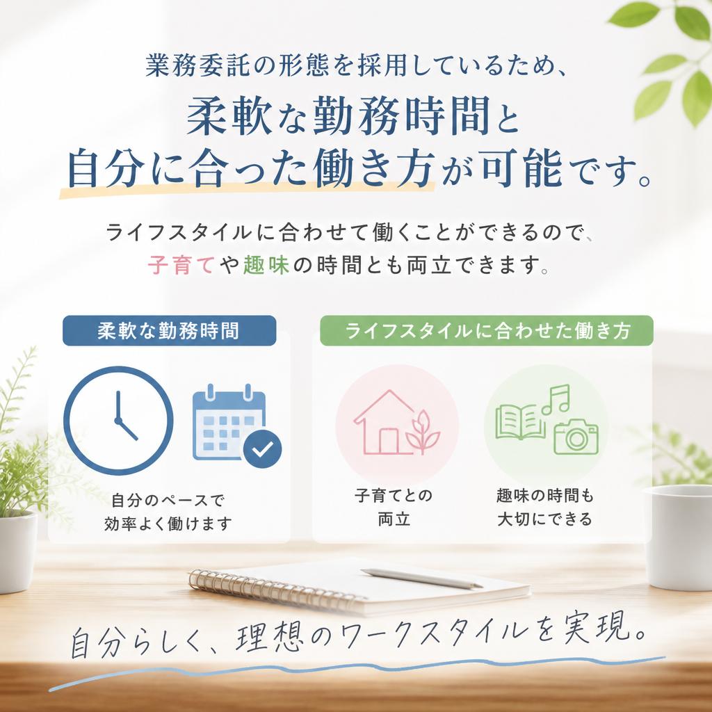 自由な働き方が実現する理由